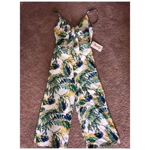 Palm Leaf Jumpsuit